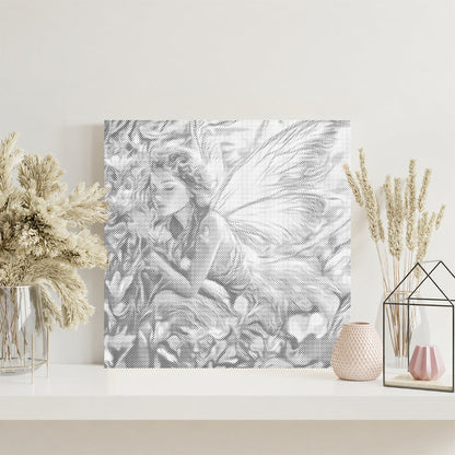 Hada hermosa – Pintura de puntos