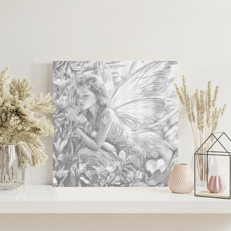 Hada hermosa – Pintura de puntos