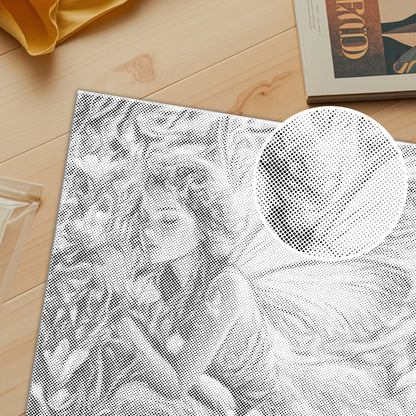 Hada hermosa – Pintura de puntos