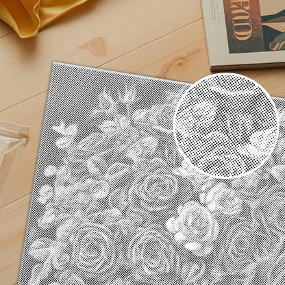Ramo de flores – Pintura de puntos