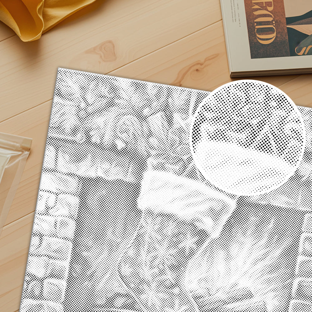 Calcetín navideño rebosante – Pintura de puntos