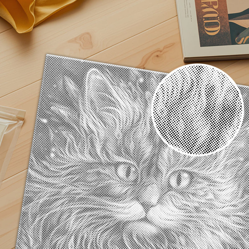 Gato colorido – Pintura de puntos