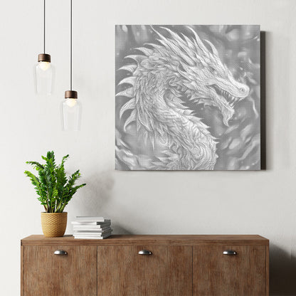 Escama de dragón – Pintura de puntos