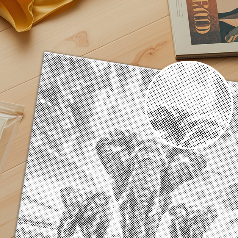 Elefante al atardecer – Pintura de puntos