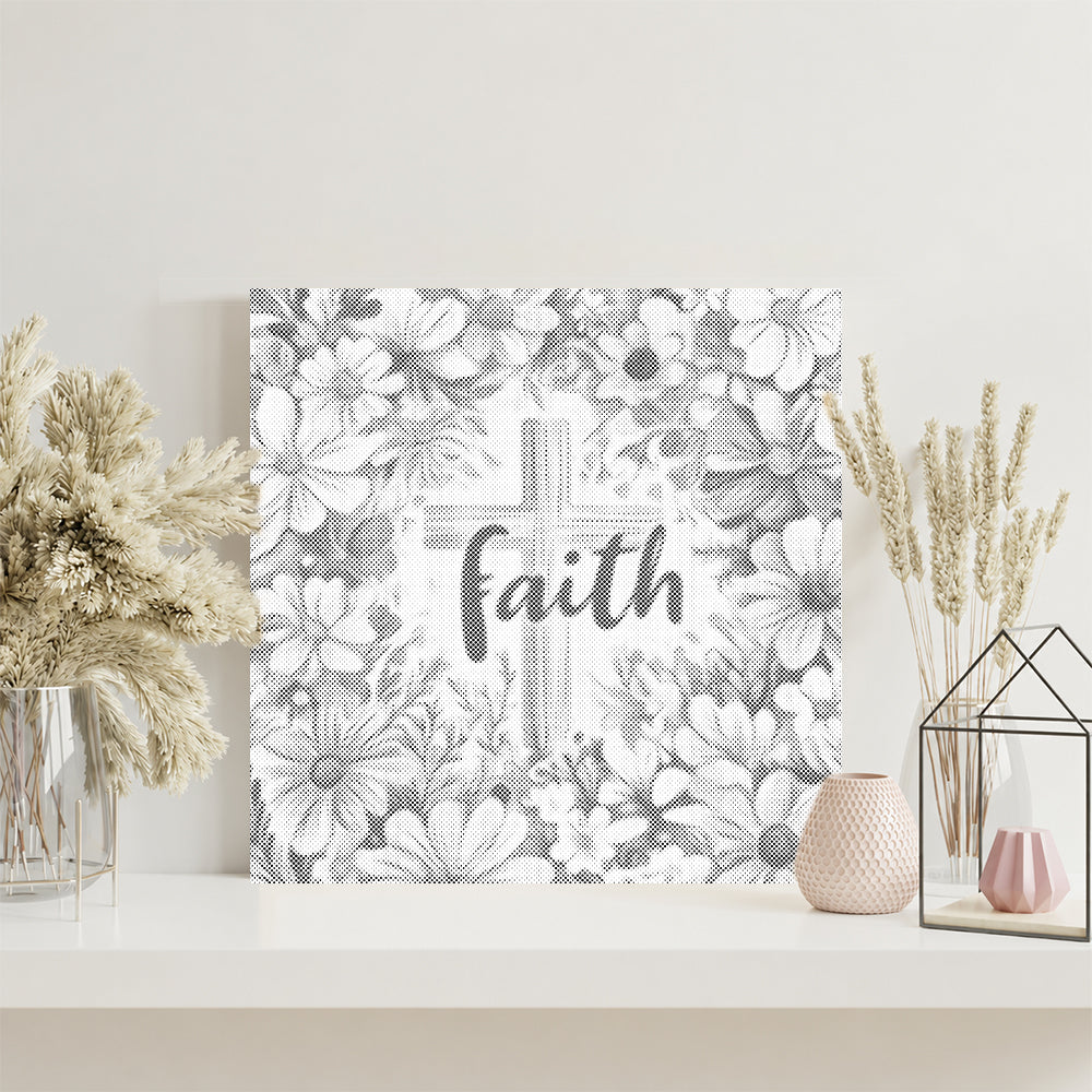 Fe en flor – Pintura de puntos