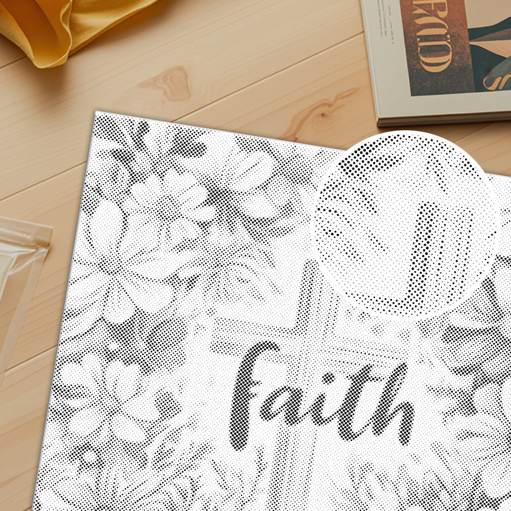 Fe en flor – Pintura de puntos
