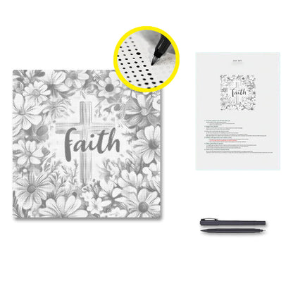 Fe en flor – Pintura de puntos