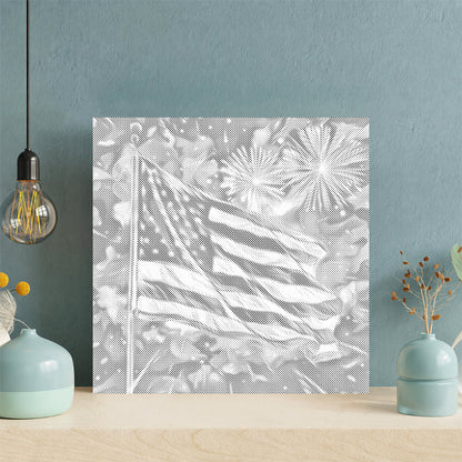 Celebración de estrellas y barras – Pintura de puntos