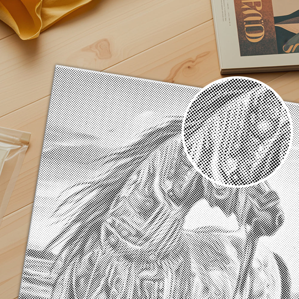 Caballo de guerra – Pintura de puntos