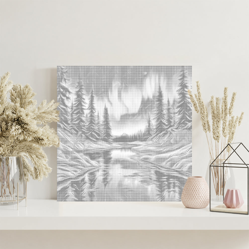 Noche de invierno – Pintura de puntos