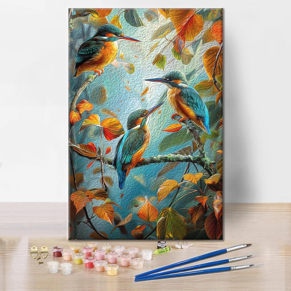Bailando Con La Naturaleza - Pintar por Números