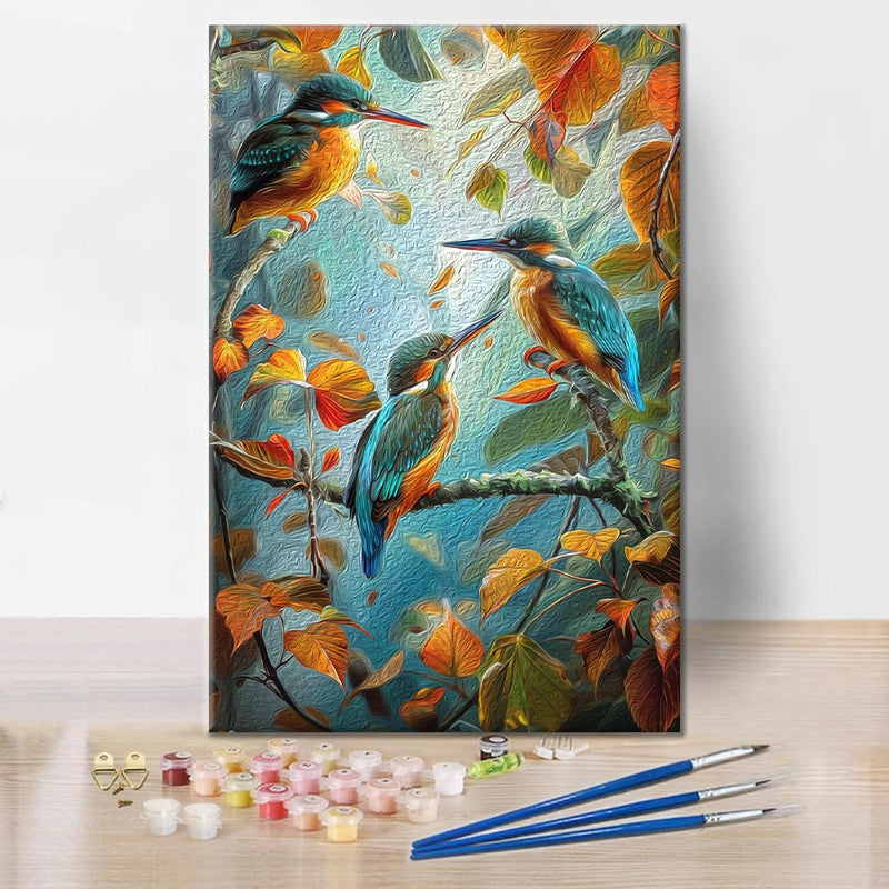Bailando Con La Naturaleza - Pintar por Números
