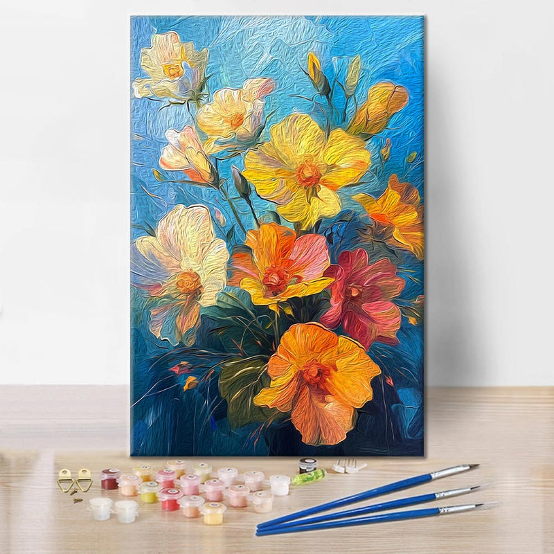 Flores Deliciosas - Pintar por Números