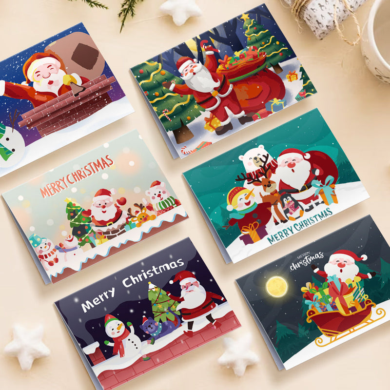 Tarjeta De Navidad V - Pintar por Números