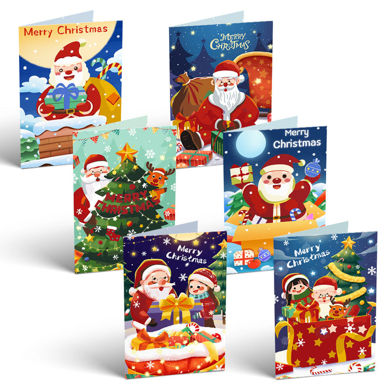 Tarjeta De Navidad Ii - Pintar por Números