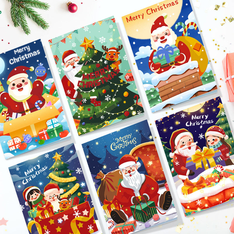 Tarjeta De Navidad Ii - Pintar por Números