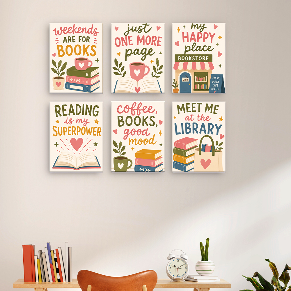 Libros y buen humor – Pintura por números