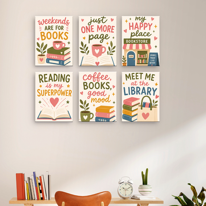 Libros y buen humor – Pintura por números