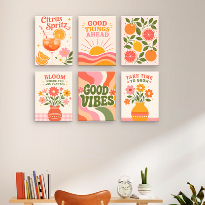 Sol cítrico – Pintura por números