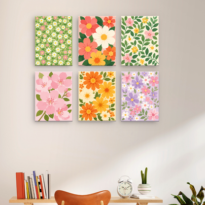 Campos de felicidad – Pintura por números