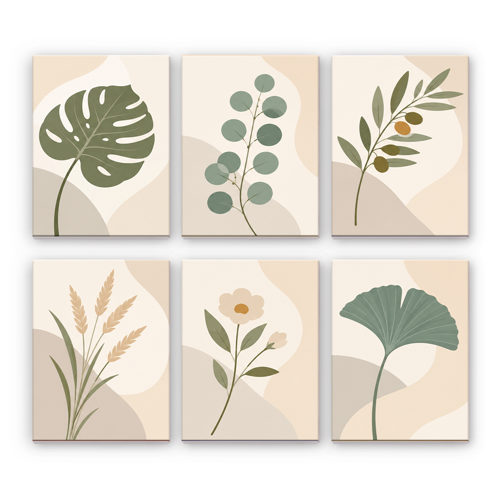 Botánica delicada – Pintura por números