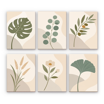 Botánica delicada – Pintura por números