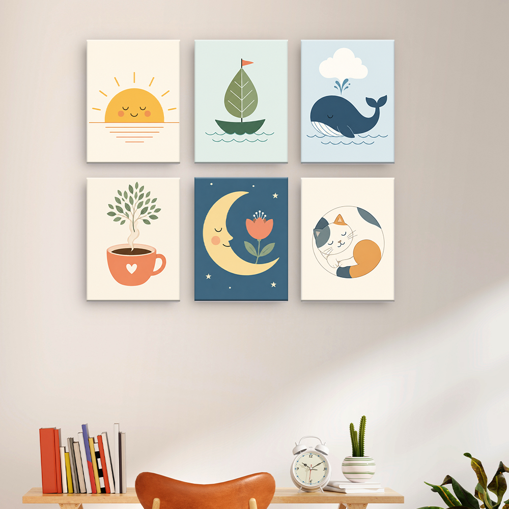 Pequeños momentos de calma – Pintura por números