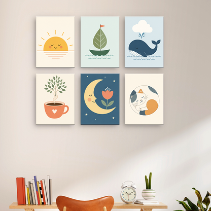 Pequeños momentos de calma – Pintura por números
