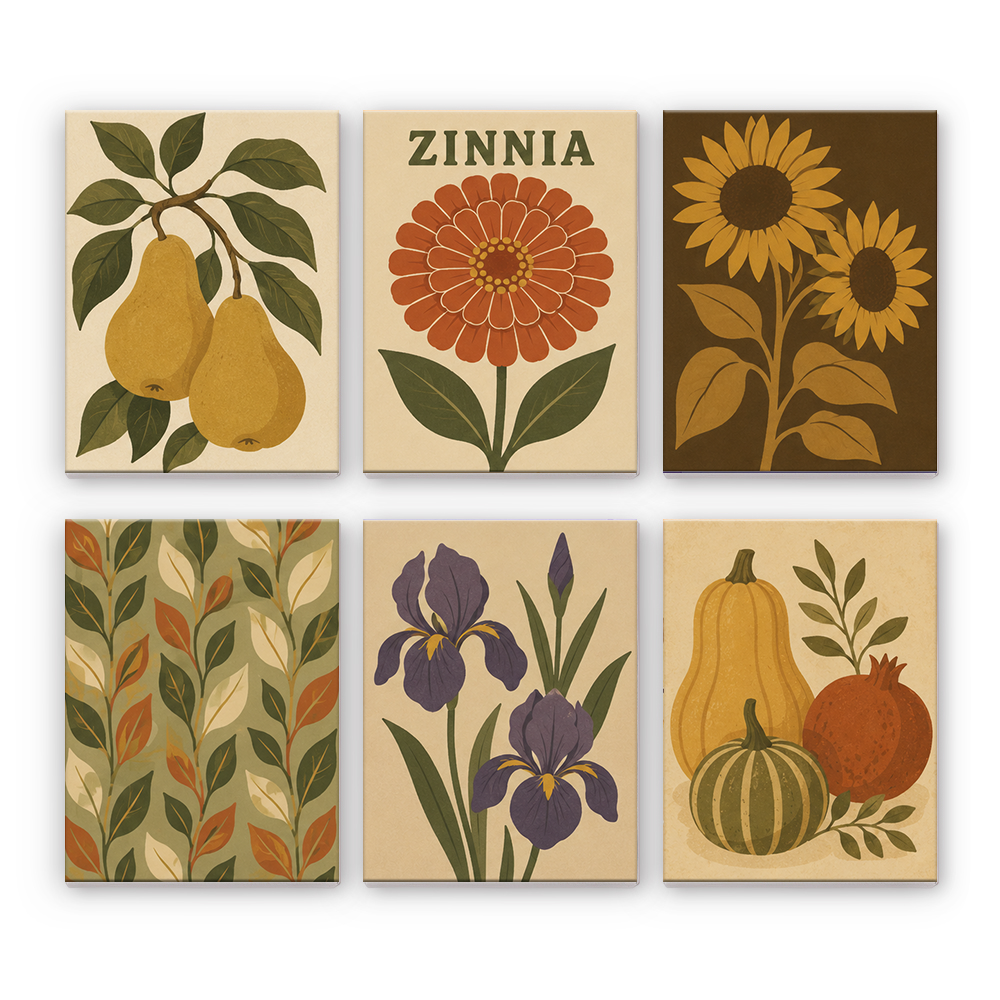 Colección jardín de cosecha – Pintura por números