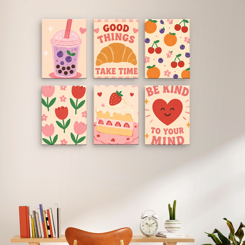 Dulces pequeñas alegrías – Pintura por números