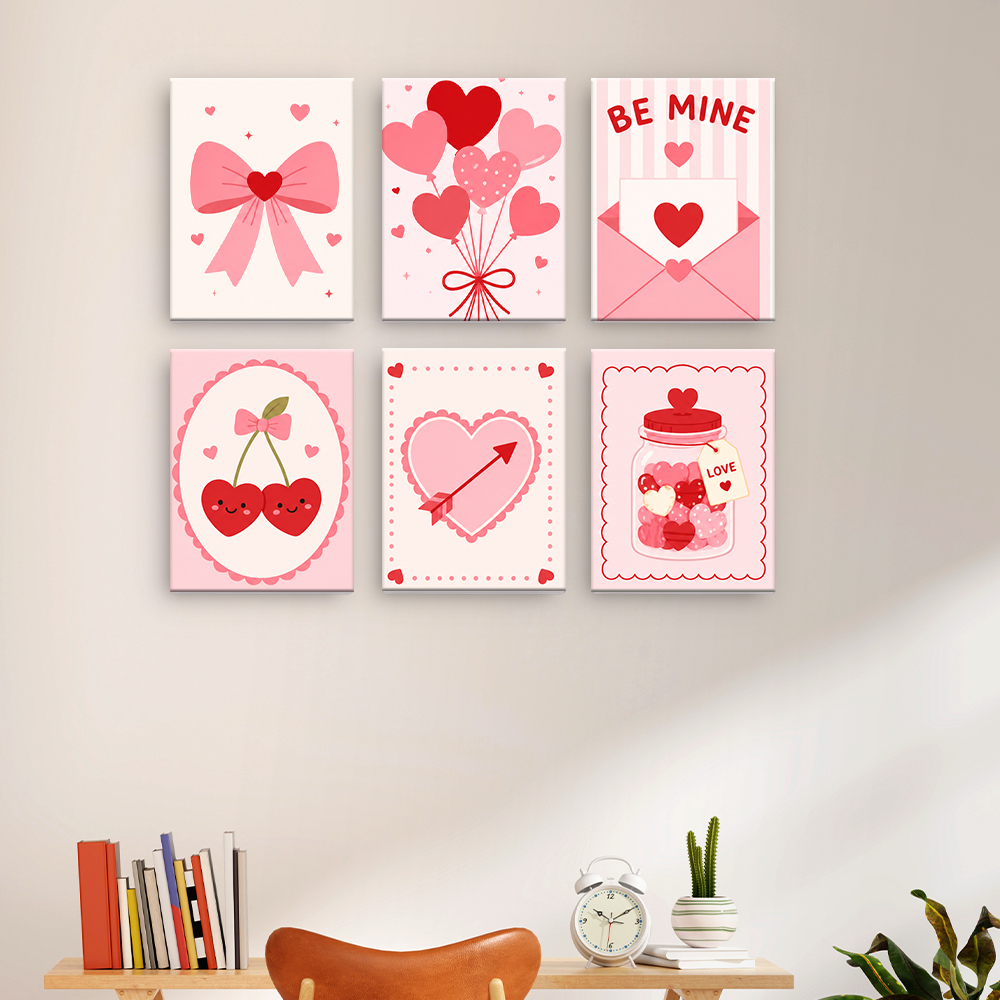 Dulces notas de amor – Pintura por números