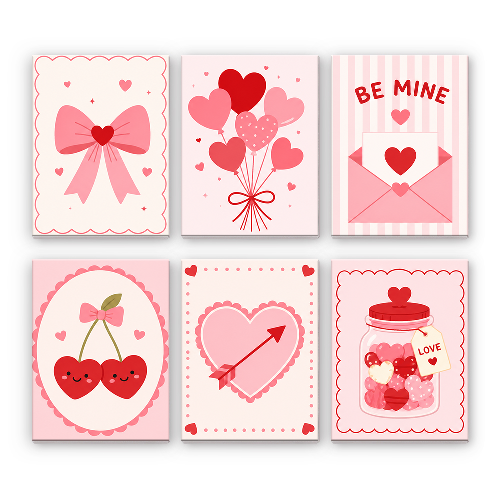 Dulces notas de amor – Pintura por números