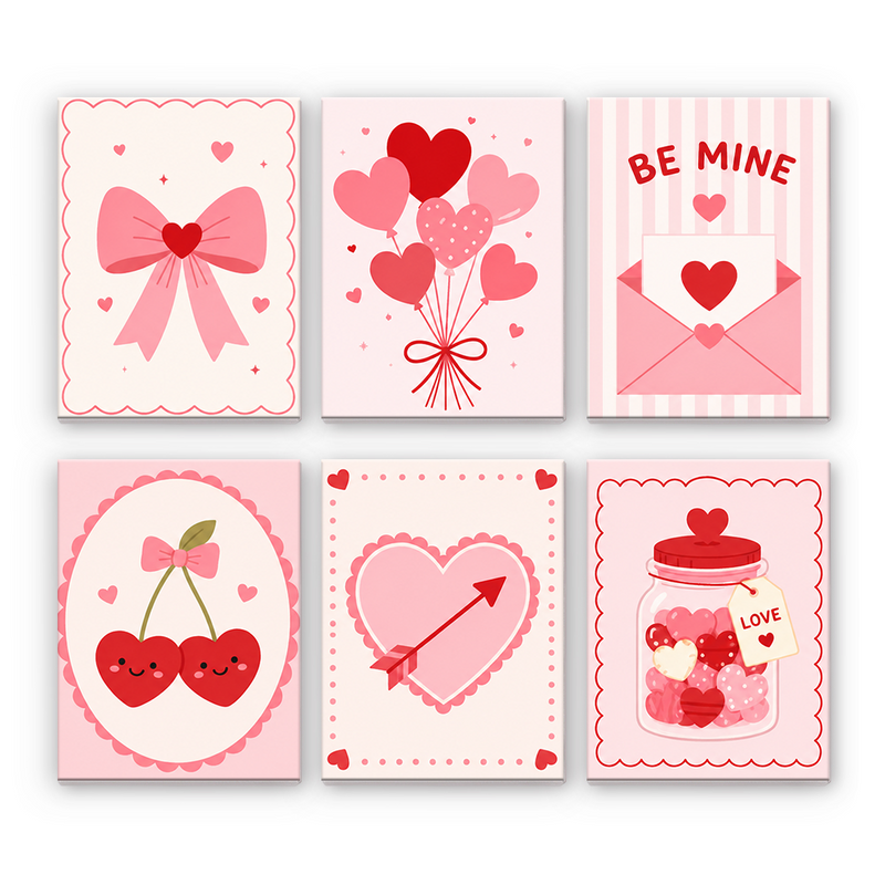 Dulces notas de amor – Pintura por números