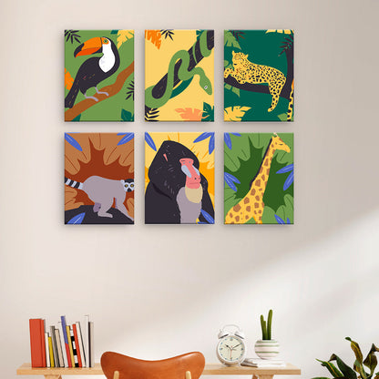 Animales de la selva tropical