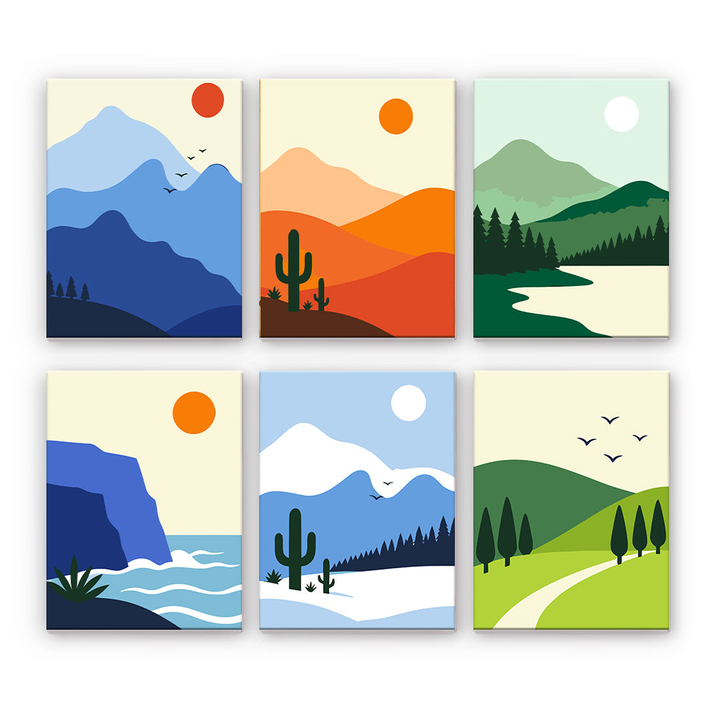 Paisajes minimalistas