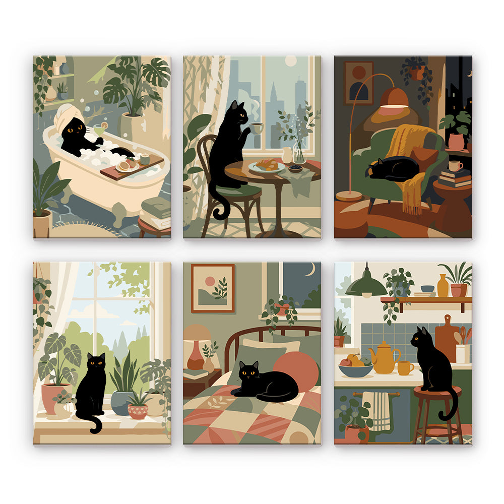 Interiores acogedores para gatos