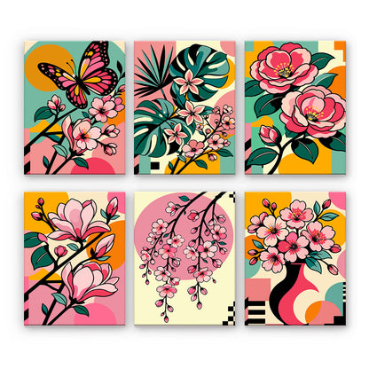 Flores de arte pop