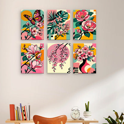 Flores de arte pop