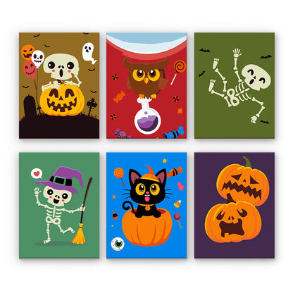 Lindos personajes de Halloween
