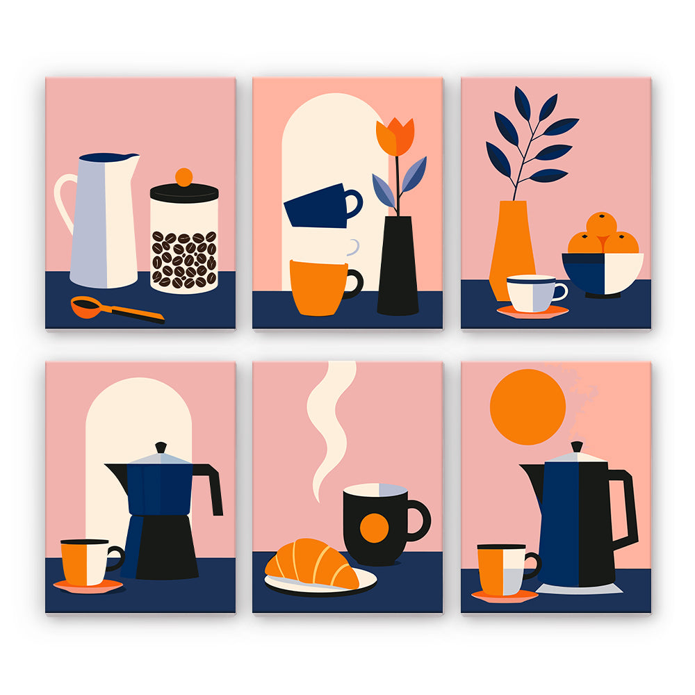 Momentos de café modernos