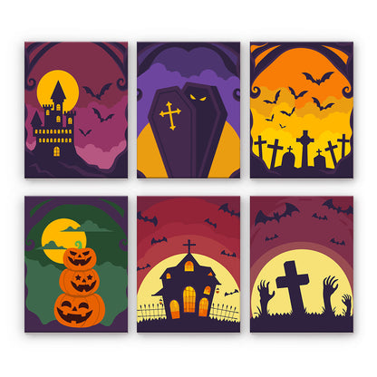 Escenas góticas de Halloween
