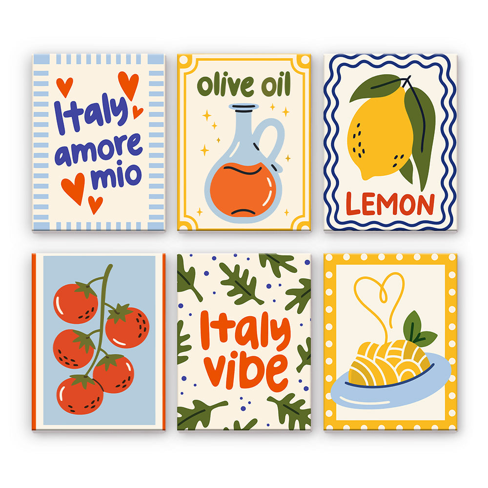 Carteles de cocina italiana