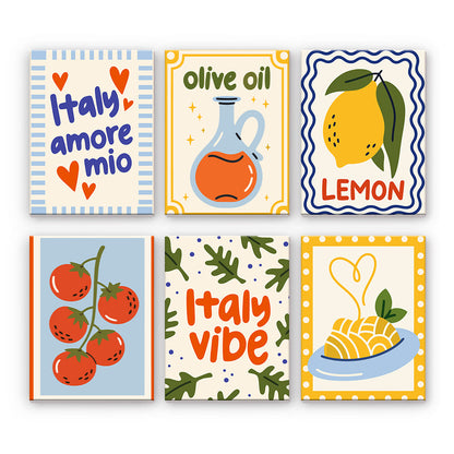 Carteles de cocina italiana