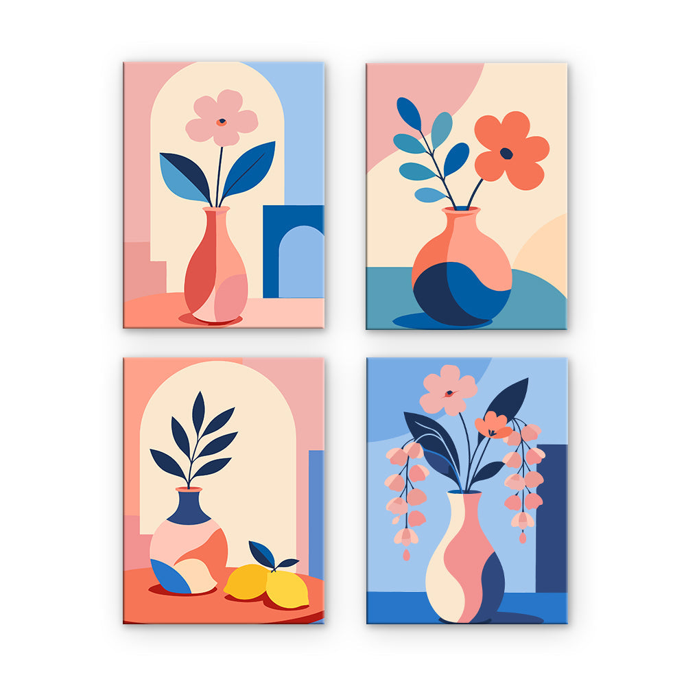 Jarrones florales modernos