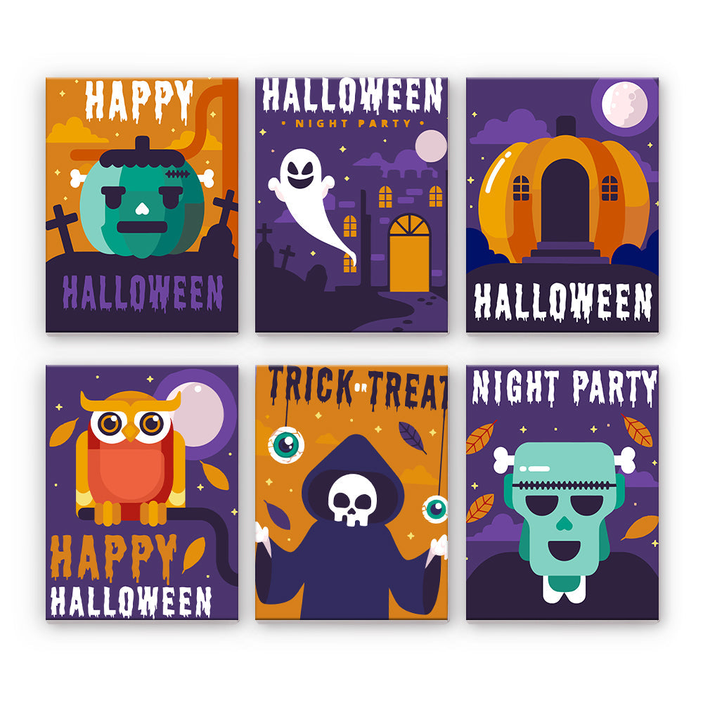Carteles de fiesta de Halloween