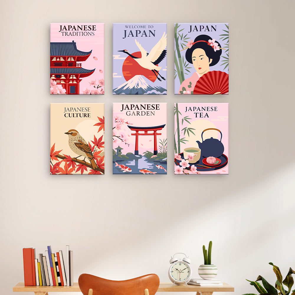 Carteles de cultura japonesa