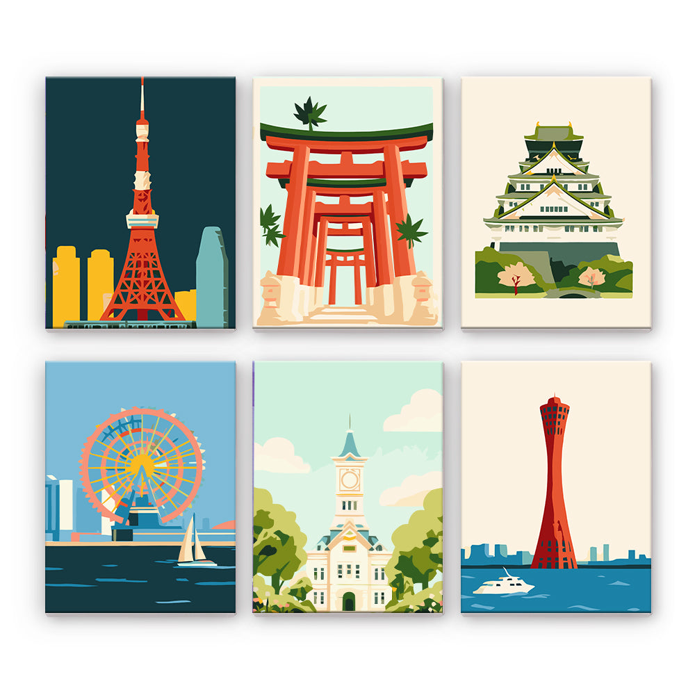 Carteles emblemáticos japoneses