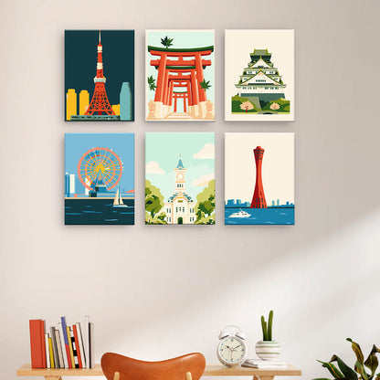 Carteles emblemáticos japoneses