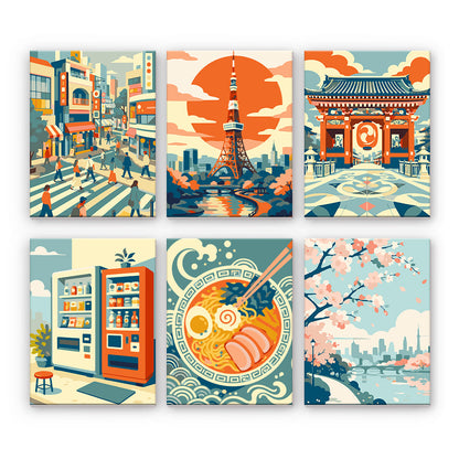 Escenas de viajes de Tokio