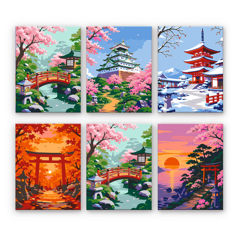 Paisajes estacionales japoneses